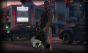[TF2] Heavy Minigun - GTA5