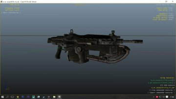 Gears of War Lancer - GTA5