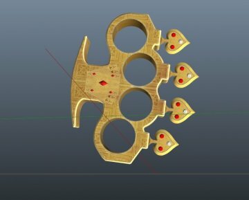 Knuckle Dusters Instead Of The Bottle