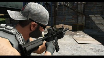 HK416 Full Attachments & Animated - GTA5