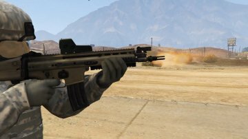 FN Scar-H (Animé) - GTA5
