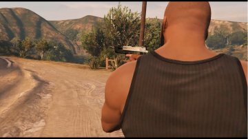 Black/Chrome H&K USP .45 [Animé] - GTA5