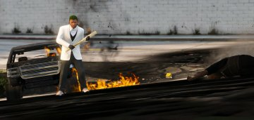 Barbed Wire Bat - GTA5