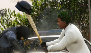 Barbed Wire Bat - GTA5