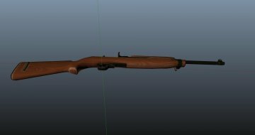 M1 Rifle [4K | High Poly | Animated] - GTA5