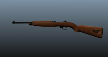 M1 Rifle [4K | High Poly | Animated] - GTA5