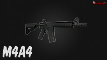 M4A4 from CS:GO [Animated]