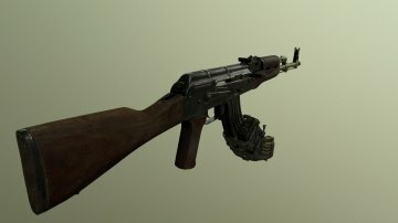 AKM-7 .62 (Assault Rifle) [2K | High poly]