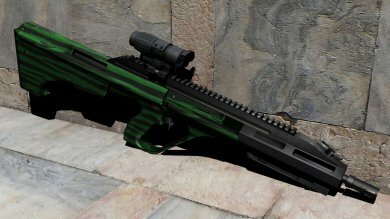 Steyr AUG A3 [Animated | 3 Sights, 11 Camos] - GTA5