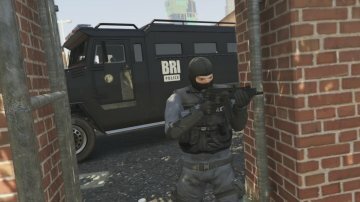 Texture Fourgon de la Brigade de Recherche et d'Intervention (BRI) - GTA5