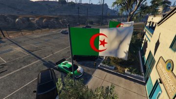 Algerian Flags (Drapeau Algérie)