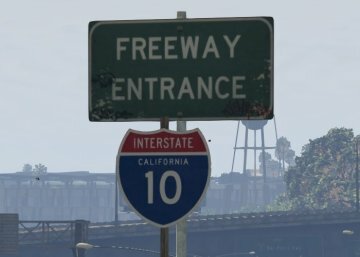 Real Interstate Shields - GTA5