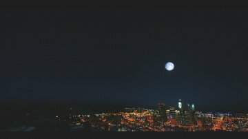 4K Moon + 4K Starfield - GTA5