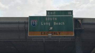 Real Freeway Signs - GTA5