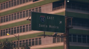 Real Freeway Signs - GTA5