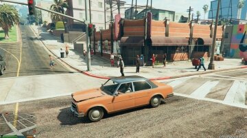 Plus de piétons et de circulation - GTA5