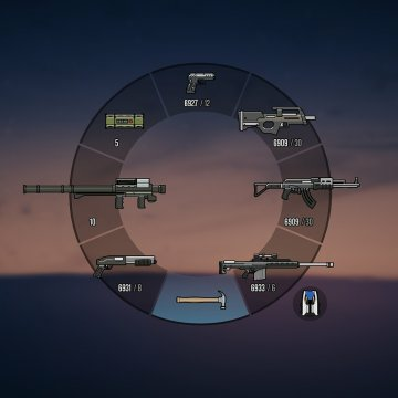 Colorful Icons (Radios + Armes) - GTA5