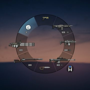 Colorful Icons (Radios + Armes) - GTA5