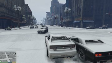 Singleplayer Snow Mod - GTA5