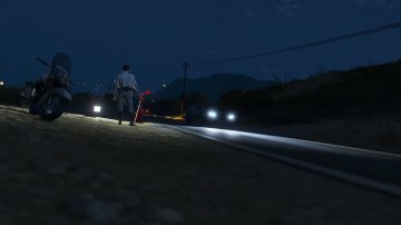 LSPD Highway Checkpoint (animé) - GTA5