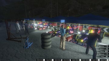 Formula One - F1 Track With Pitstop - Huge Track - GTA5