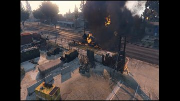 Realistic Physical of Explosions - GTA5
