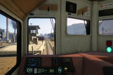 Train Simulation Mod - GTA5