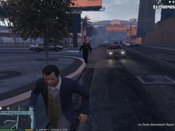 Fighting cops - GTA5