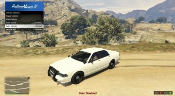 PoliceMenu V - GTA5