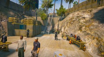 Island Terrorist Base - GTA5