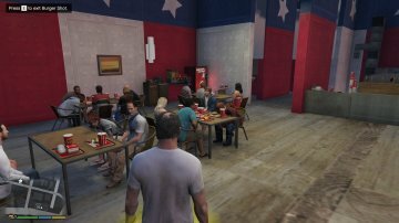 Working Burger Shot - GTA5