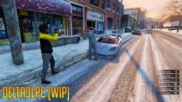 North Yankton Populated & Working Traffic/Peds - GTA5