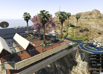 Top of the World Mansion (Mount Chiliad) - GTA5