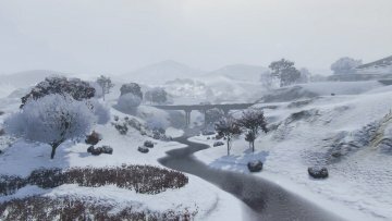 Christmas in Singleplayer (Snow Mod) - GTA5