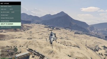 My Machinima Trainer (Air Taxi) - GTA5