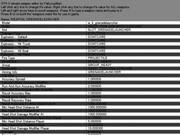 GTA V Weapon Editor - GTA5