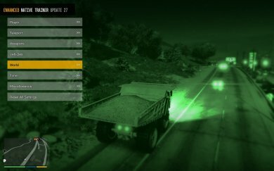 Enhanced Native Trainer - GTA5