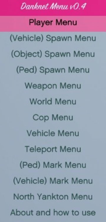 DankNet Menu - GTA5