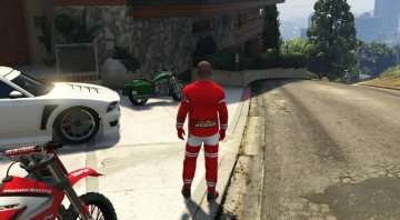 Honda Motocross Suit - GTA5