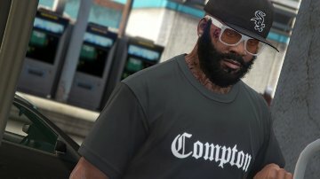 NBA Lakers & Compton T-shirt - GTA5