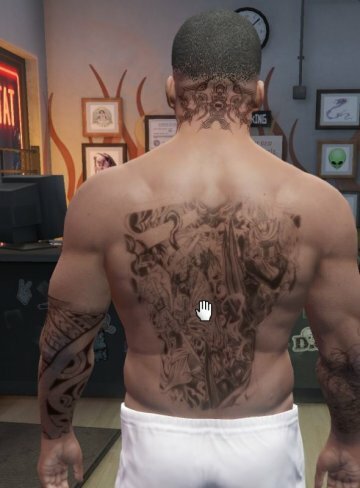 Alternative Tattoos for Franklin - GTA5