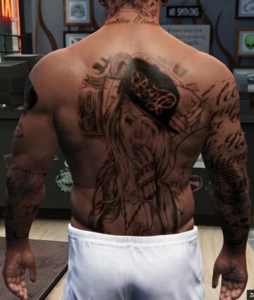Franklin Gang Tattoos - GTA5