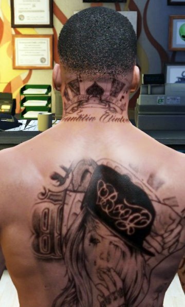 Franklin Gang Tattoos - GTA5