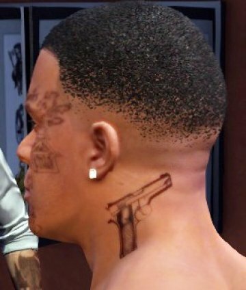 Franklin Gang Tattoos - GTA5