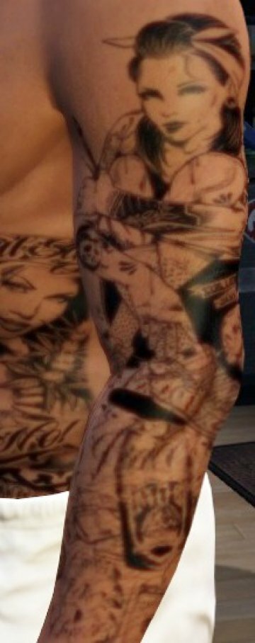 Franklin Gang Tattoos - GTA5