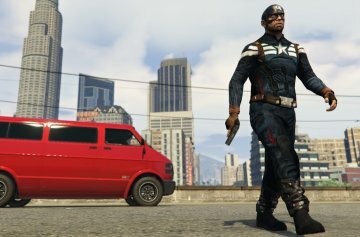 Captain America: The Winter Soldier - GTA5