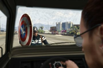 Captain America: The Winter Soldier - GTA5