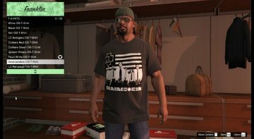 Rock/Metal Band Shirts - GTA5