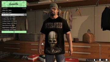 Rock/Metal Band Shirts - GTA5