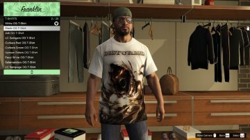 Rock/Metal Band Shirts - GTA5